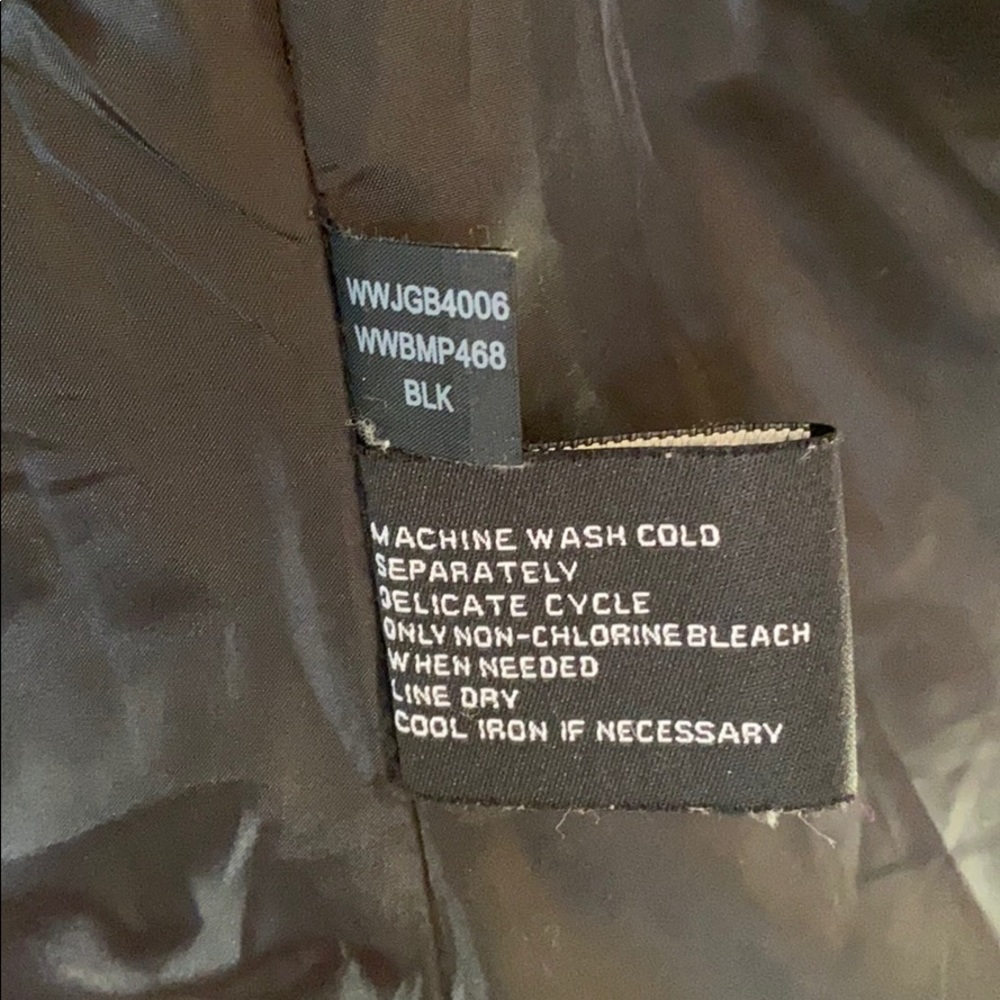 Black Rivet Coat - Picture 6 of 8